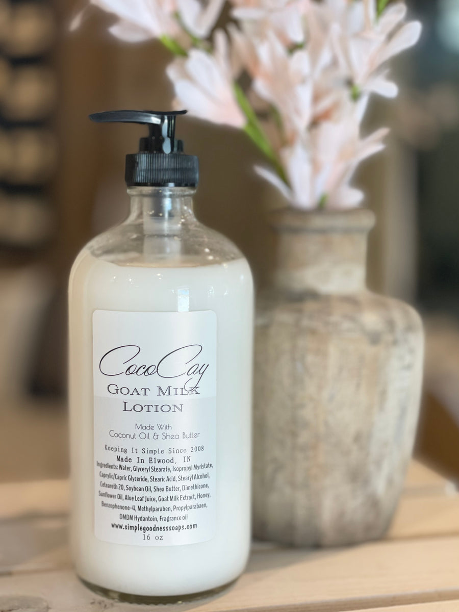 CocoCay Goat Milk Body Lotion – Simple Goodness Soaps