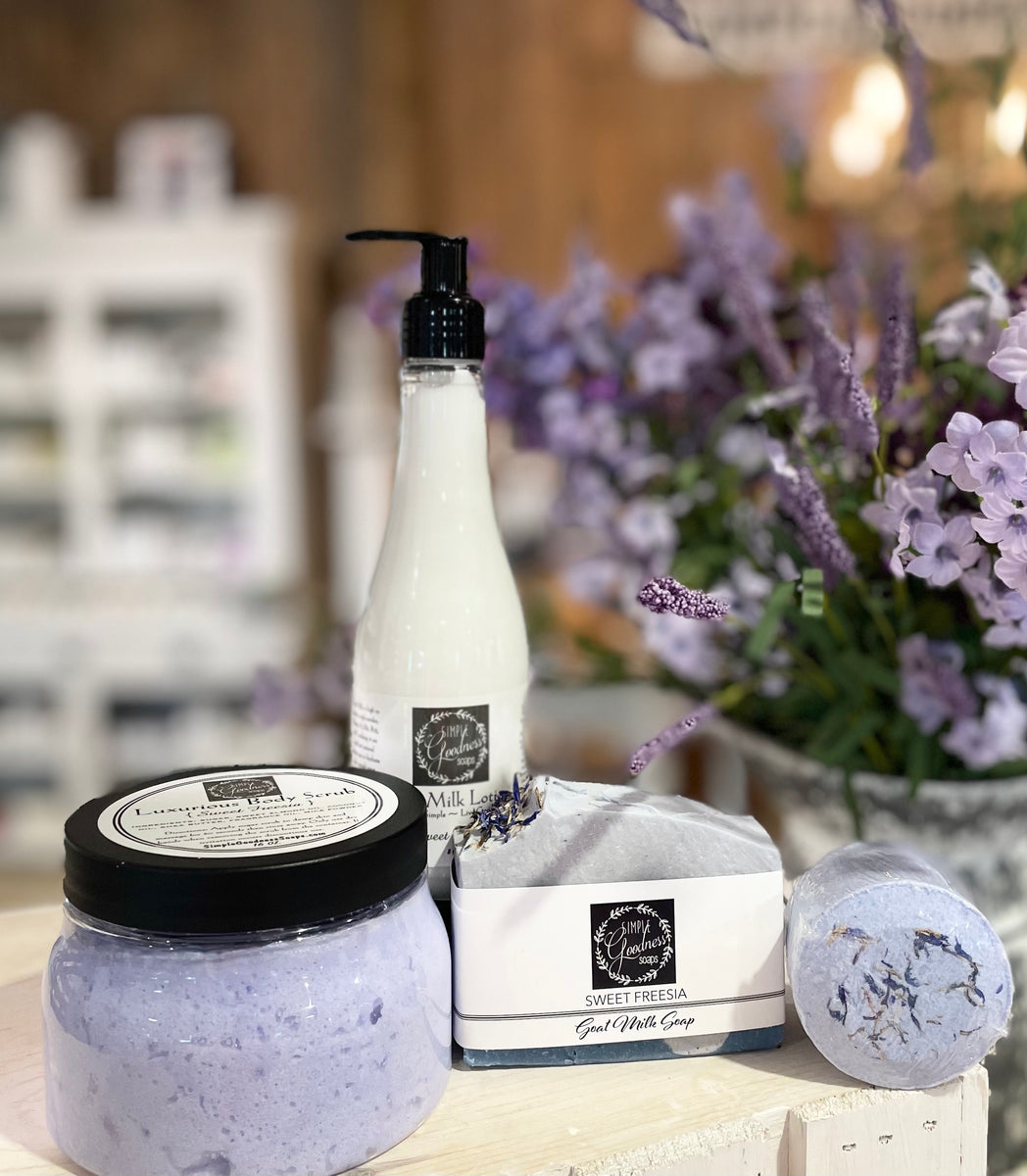Sweet Freesia – Simple Goodness Soaps