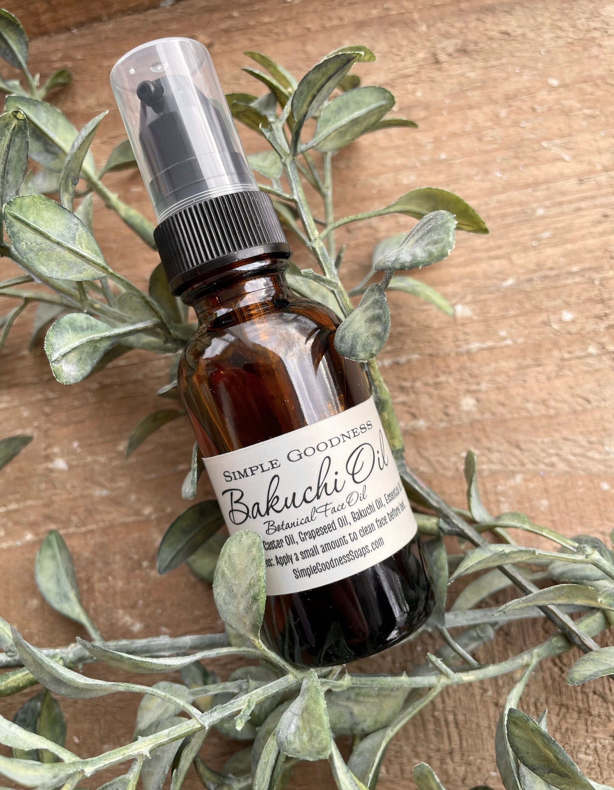 Bakuchi Face Oil – Simple Goodness Soaps