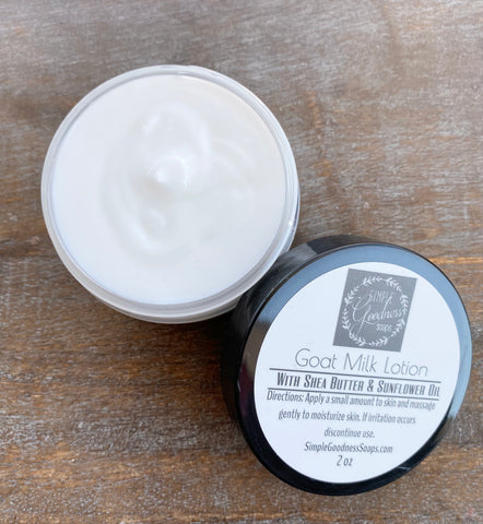 Goat Milk Lotion 2 oz