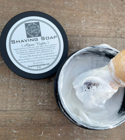 Goat Milk Shaving Soap